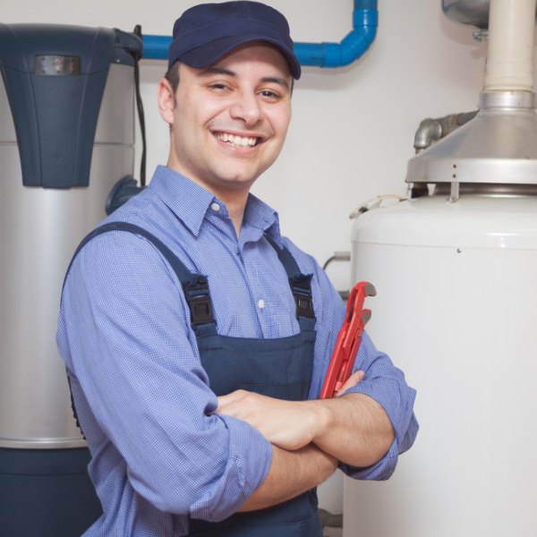 Gas Safe registered engineer performing heating system maintenance