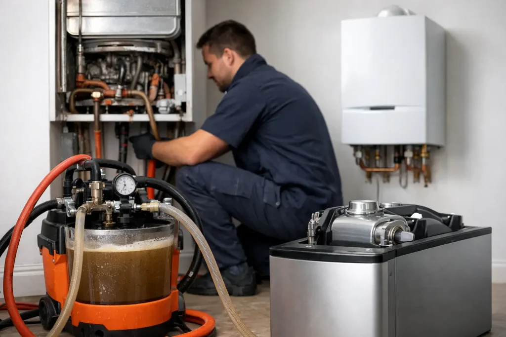 Power Flush Before Boiler Replacement?