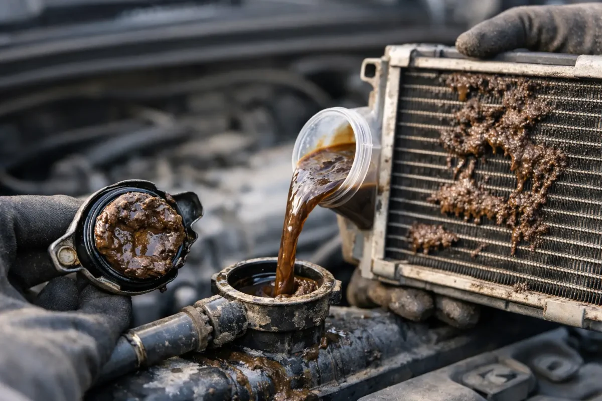 Radiator Sludge Symptoms to Watch For